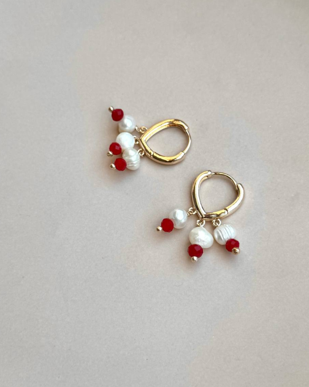 Boucles d’oreilles frutas vermelhas