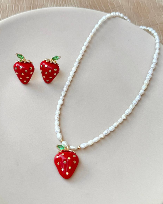 Collier Fraise